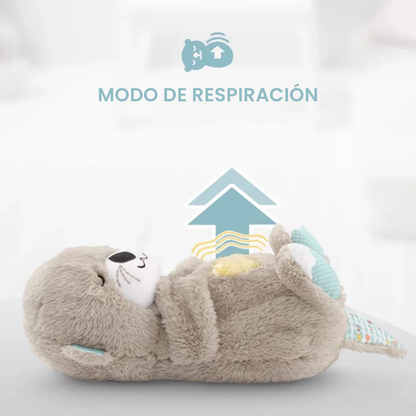 Nutria de peluche terapeutica